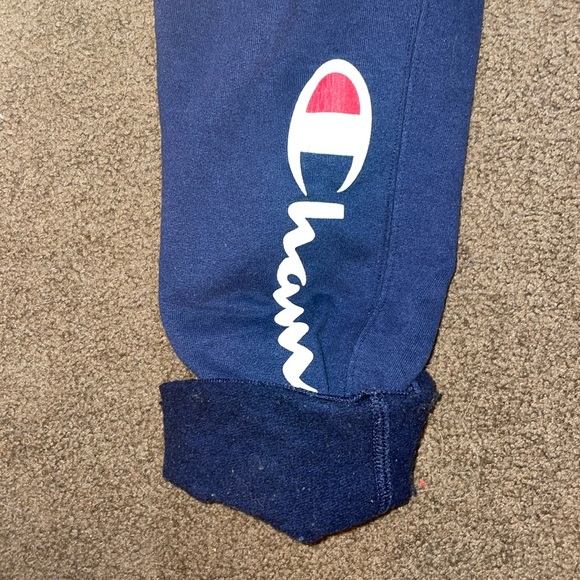 Champion Women’s Navy Sweatpants - Picture 4 of 4